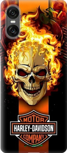 Силіконовий чехол Харлей девидсон для Sony Xperia 10 VI - 6370u-3976 изображение 