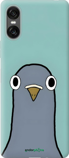 Силиконовый чехол Голубь для Sony Xperia 10 VI - 6388u-3976 изображение 