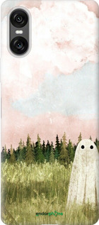 Силиконовый чехол Привидение для Sony Xperia 10 VI - 6401u-3976 изображение 