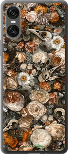 Силіконовий чехол У стилі бароко-похмурий для Sony Xperia 10 VI - 6404u-3976 изображение 