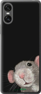 Силиконовый чехол The Peeking Rat для Sony Xperia 10 VI - 6442u-3976 изображение 