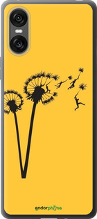 Силіконовий чехол Мінімалізм кульбаби для Sony Xperia 10 VI - 6449u-3976 изображение 