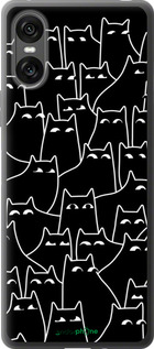 Силіконовий чехол Із зображенням кішок для Sony Xperia 10 VI - 6470u-3976 изображение 