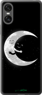 Силиконовый чехол Лунные объятия для Sony Xperia 10 VI - 6508u-3976 изображение 