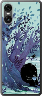 Силиконовый чехол Арт принт Тихое место чая для Sony Xperia 10 VI - 6544u-3976 изображение 