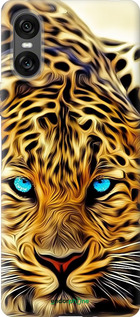 Силиконовый чехол Леопард для Sony Xperia 10 VI - 6611u-3976 изображение 