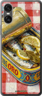 Силиконовый чехол 'Vintage Sardine Tin Phone' для Sony Xperia 10 VI изображение 4