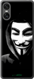 Силиконовый чехол Анонимус для Sony Xperia 10 VI - 832u-3976 изображение 