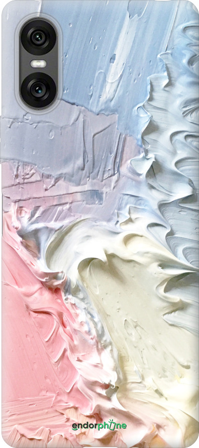 Силиконовый чехол Пастель v1 для Sony Xperia 10 VI - 3981u-3976 изображение 