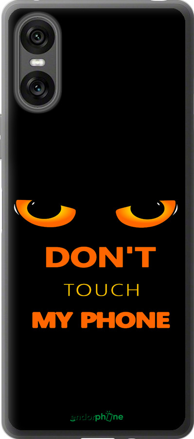 Силіконовий чехол Донт тач зе фон для Sony Xperia 10 VI - 4261u-3976 изображение 