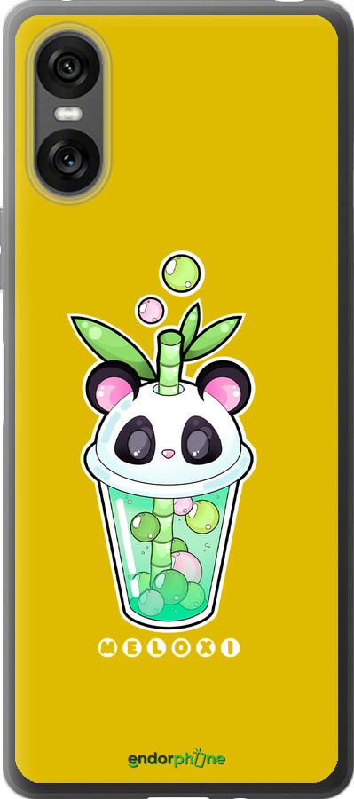 Силиконовый чехол Панда 1 для Sony Xperia 10 VI - 4558u-3976 изображение 