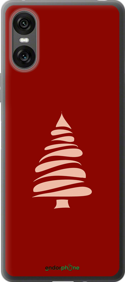 Силиконовый чехол Новогодний 15 для Sony Xperia 10 VI - 4628u-3976 изображение 