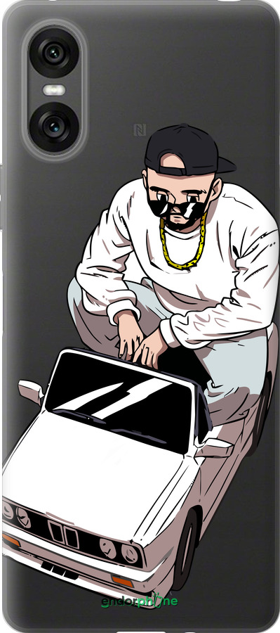 Силіконовий чехол Тачка для Sony Xperia 10 VI - 4663u-3976 изображение 