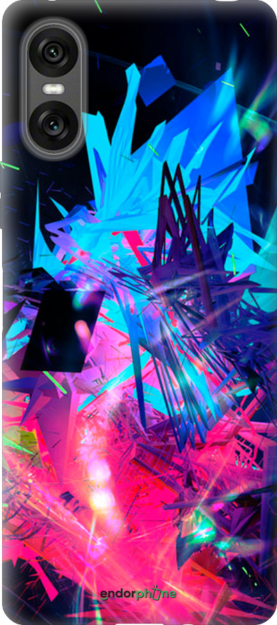 Силиконовый чехол Абстрактный чехол для Sony Xperia 10 VI - 4681u-3976 изображение 