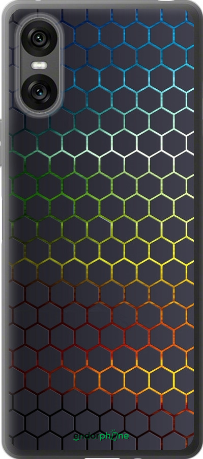 Силіконовий чехол Соти, які переливаються  для Sony Xperia 10 VI - 498u-3976 изображение 