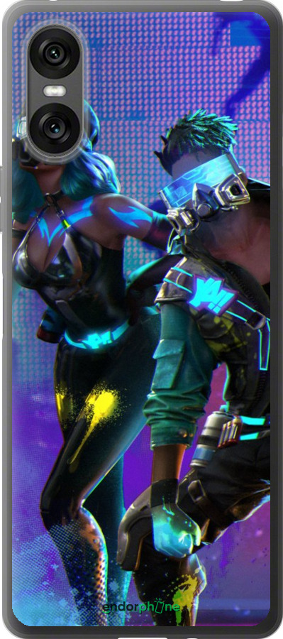 Силиконовый чехол № 5372 для Sony Xperia 10 VI - 5372u-3976 изображение 