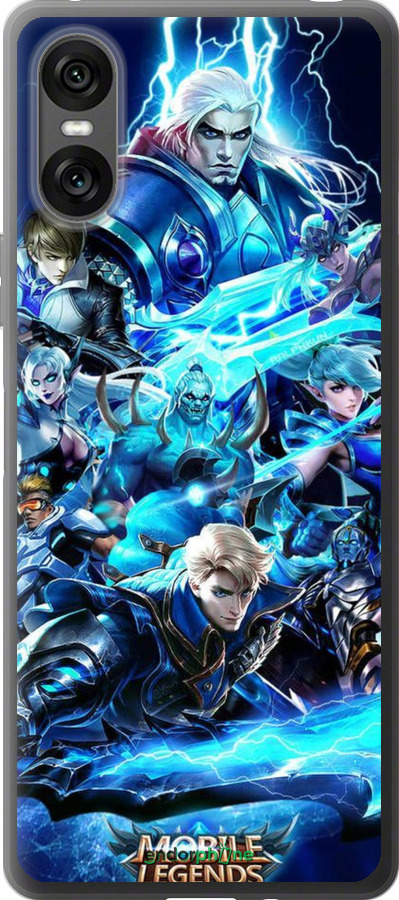 Силиконовый чехол № 5374 для Sony Xperia 10 VI - 5374u-3976 изображение 