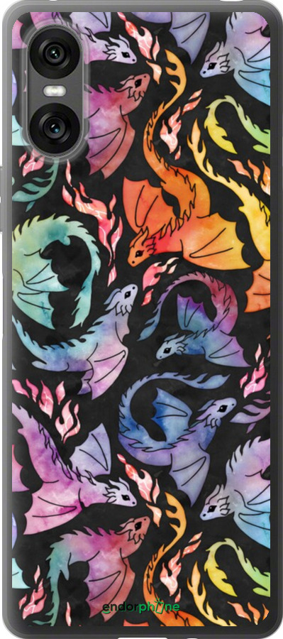 Силиконовый чехол № 5416 для Sony Xperia 10 VI - 5416u-3976 изображение 