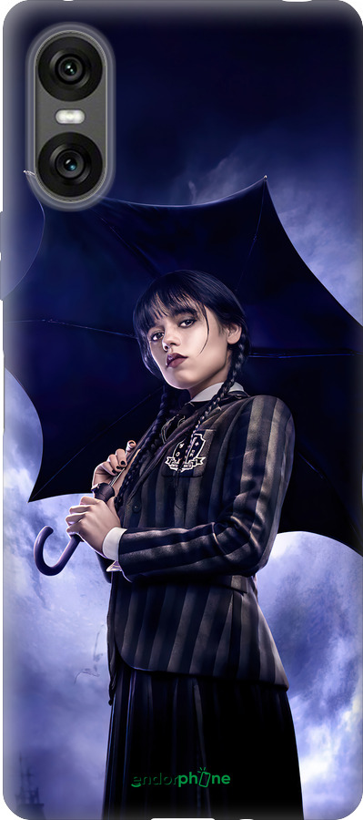 Силиконовый чехол Wednesday v2 для Sony Xperia 10 VI - 5516u-3976 изображение 