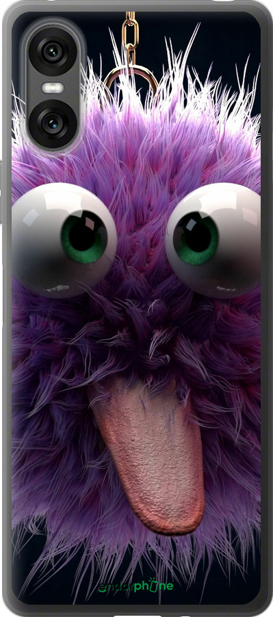 Силиконовый чехол Пушистик для Sony Xperia 10 VI - 6017u-3976 изображение 