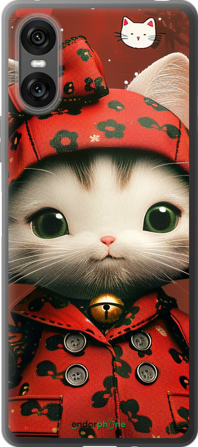 Силіконовий чехол Sweet Hello Kitty для Sony Xperia 10 VI - 6035u-3976 изображение 