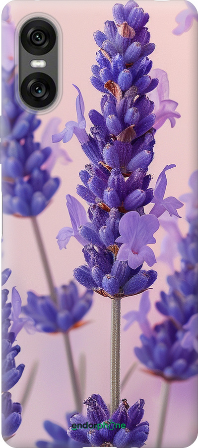 Силиконовый чехол Лаванда для Sony Xperia 10 VI - 6037u-3976 изображение 