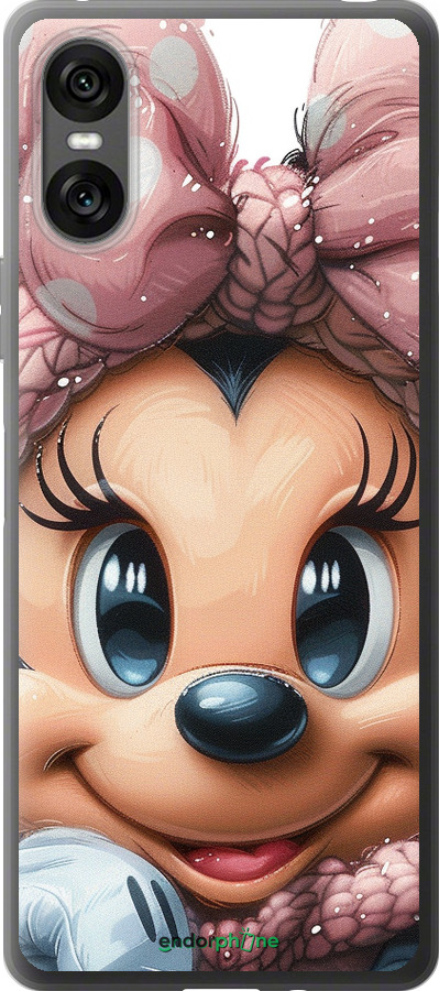 Силіконовий чехол Мінні Маус з бантиком для Sony Xperia 10 VI - 6055u-3976 изображение 