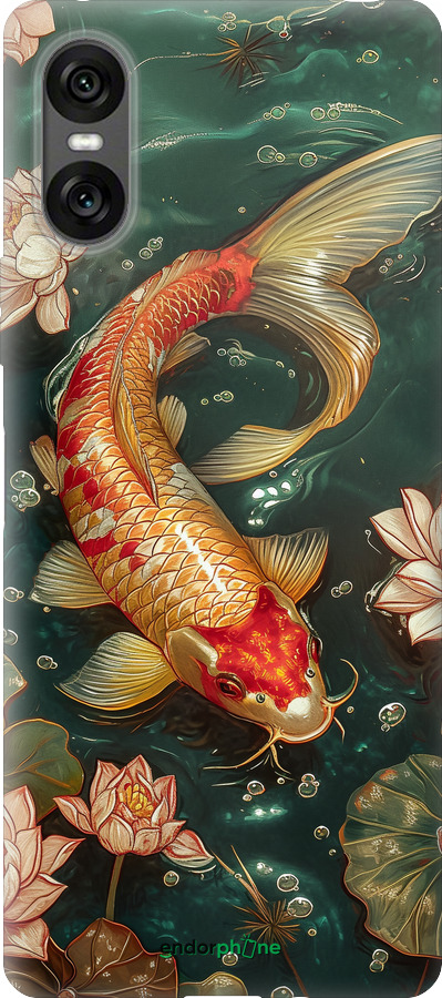 Силіконовий чехол Мелодія Лотоса для Sony Xperia 10 VI - 6106u-3976 изображение 