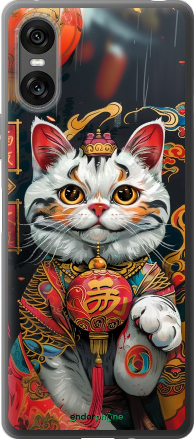 Силиконовый чехол China Cat v2 для Sony Xperia 10 VI - 6135u-3976 изображение 