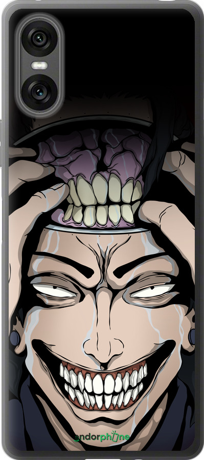 Силиконовый чехол Магическая Битва Kenjaku для Sony Xperia 10 VI - 6151u-3976 изображение 