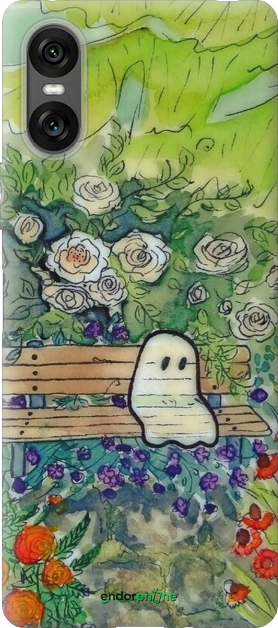 Силиконовый чехол Призрак 3 для Sony Xperia 10 VI - 6248u-3976 изображение 