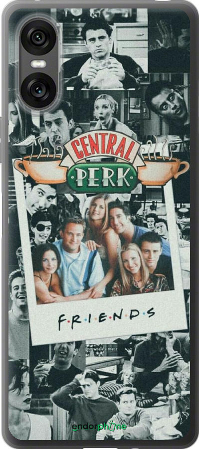 Силіконовий чехол Друзі для Sony Xperia 10 VI - 6276u-3976 изображение 