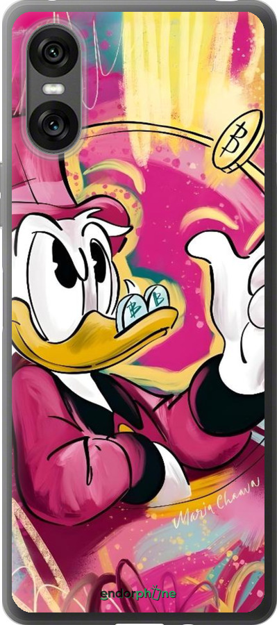 Силиконовый чехол Скрудж для Sony Xperia 10 VI - 6283u-3976 изображение 