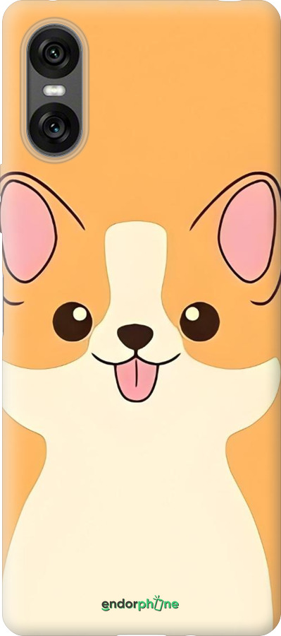 Силиконовый чехол Милый пес для Sony Xperia 10 VI - 6296u-3976 изображение 