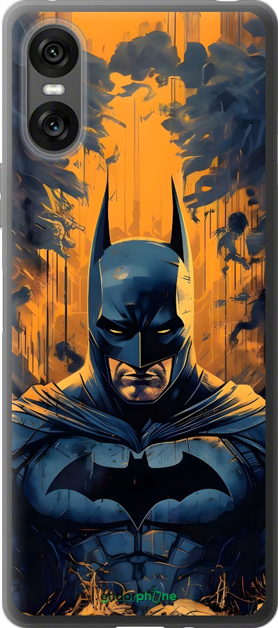 Силиконовый чехол Бэтмен для Sony Xperia 10 VI - 6335u-3976 изображение 