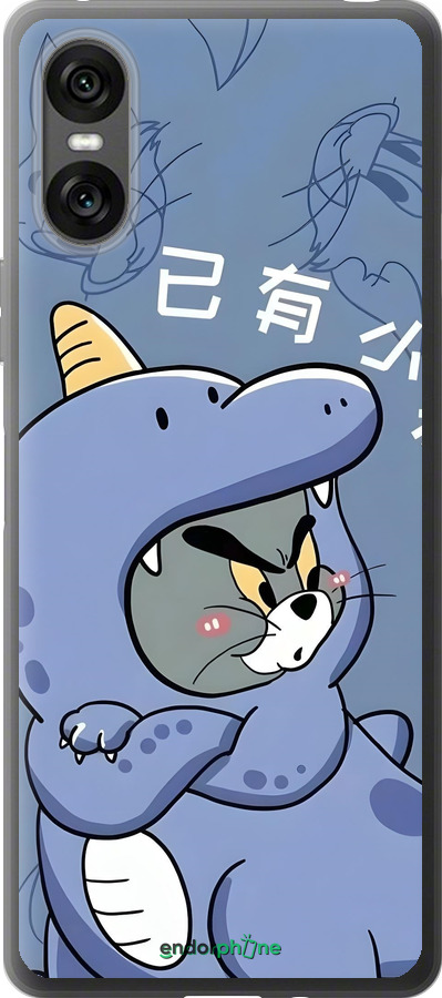 Силіконовий чехол Том і джеррі 1 для Sony Xperia 10 VI - 6358u-3976 изображение 