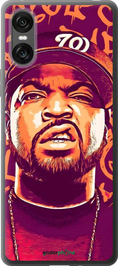 Силиконовый чехол Айс кюб для Sony Xperia 10 VI - 6367u-3976 изображение 