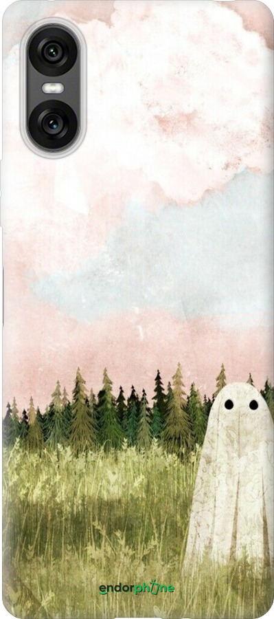 Силиконовый чехол Привидение для Sony Xperia 10 VI - 6401u-3976 изображение 