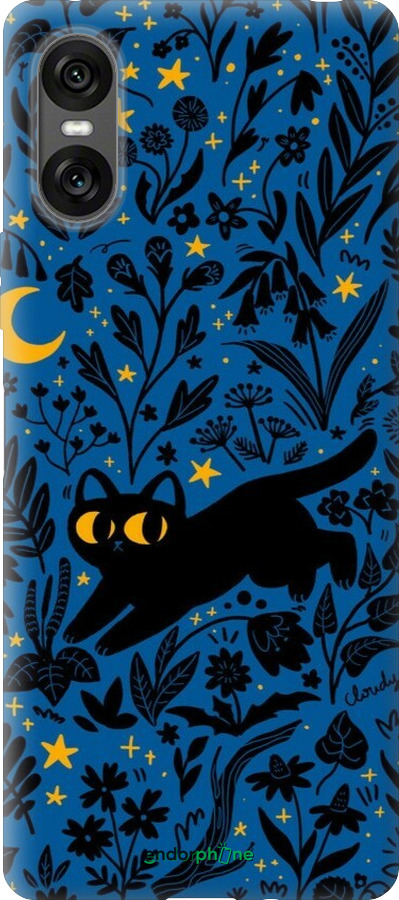 Силиконовый чехол Летняя ночь для Sony Xperia 10 VI - 6472u-3976 изображение 