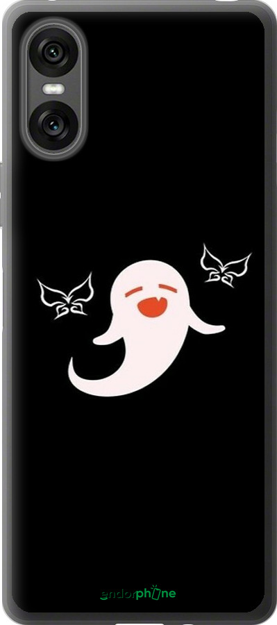 Силіконовий чехол Genshin Impact Ху Тао Мистецтво духу-примари для Sony Xperia 10 VI - 6534u-3976 изображение 