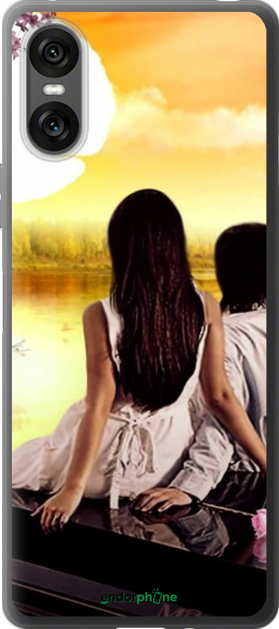 Силиконовый чехол Sunset для Sony Xperia 10 VI - 6607u-3976 изображение 