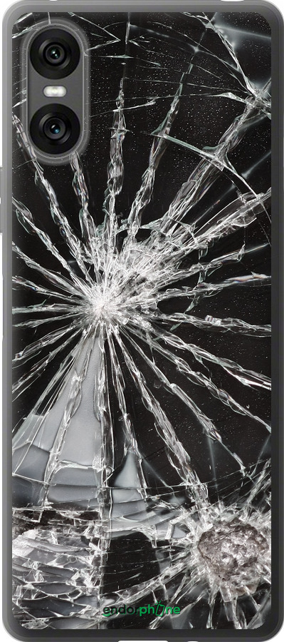 Силіконовий чехол Glass для Sony Xperia 10 VI - 6608u-3976 изображение 