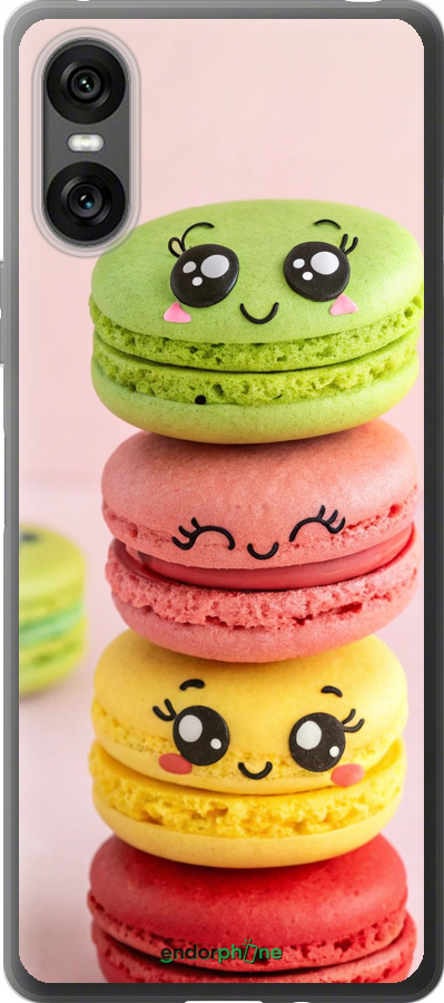 Силиконовый чехол Печенье для Sony Xperia 10 VI - 6693u-3976 изображение 