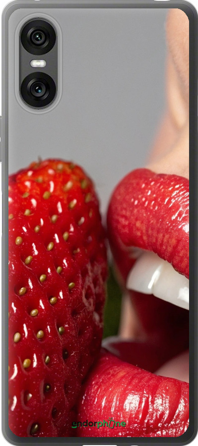 Силиконовый чехол Наслаждение для Sony Xperia 10 VI - 6701u-3976 изображение 