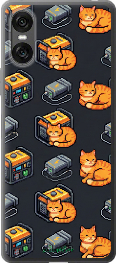 Силиконовый чехол Autonomous Zone для Sony Xperia 10 VI - 6771u-3976 изображение 