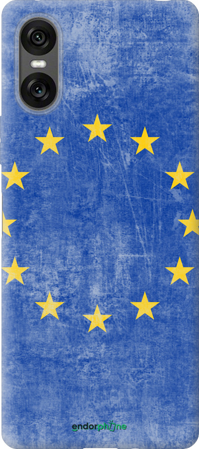 Силіконовий чехол Євросоюз 4 для Sony Xperia 10 VI - 765u-3976 изображение 