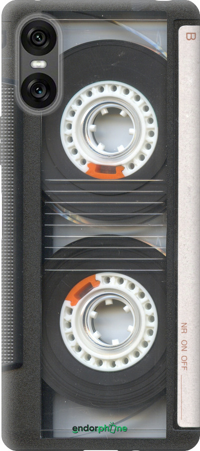 Силиконовый чехол Кассета для Sony Xperia 10 VI - 876u-3976 изображение 