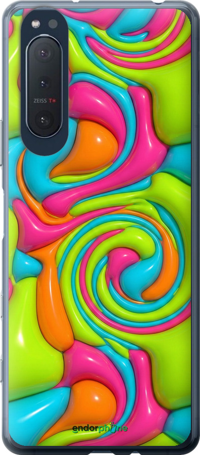 2D пластиковий чехол Y2K Jelly Dream для Sony Xperia 5 II - 6780t-2258 изображение 