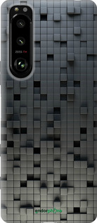 Силиконовый чехол Кубики для Sony Xperia 5 III - 1061u-2580 изображение 