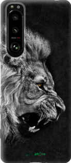 Силиконовый чехол Лев для Sony Xperia 5 III - 1080u-2580 изображение 